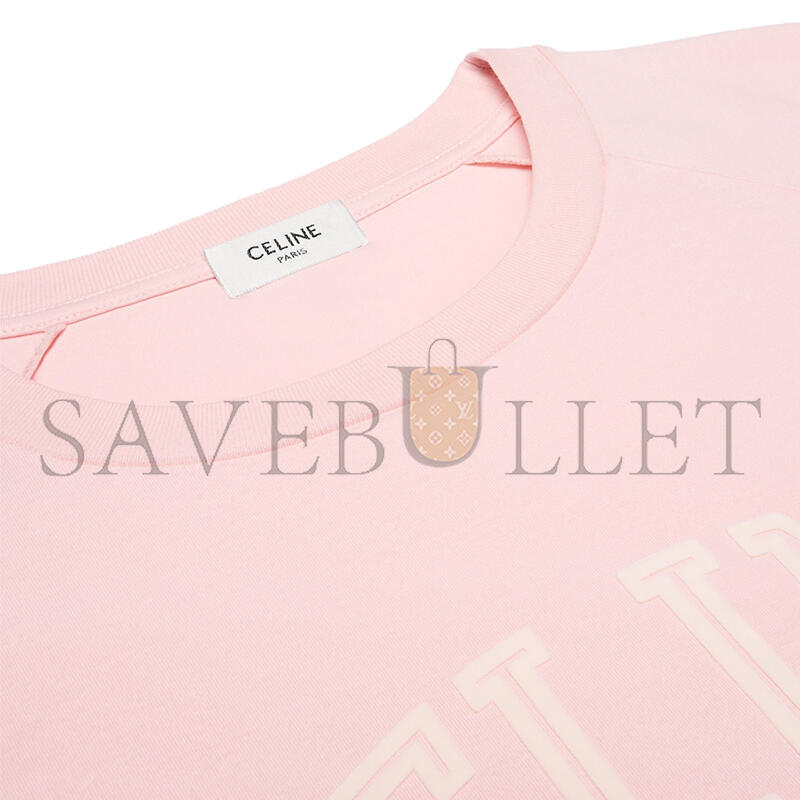 Ce1i*e long sleeved t-shirt in cotton jersey rx0cc507z.gdj0